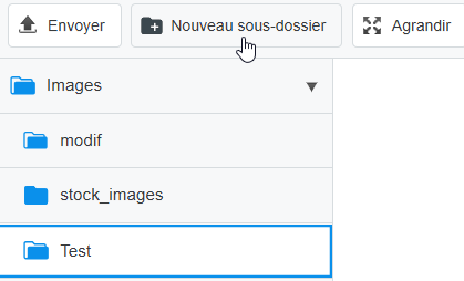 Nouveau sous-dossier